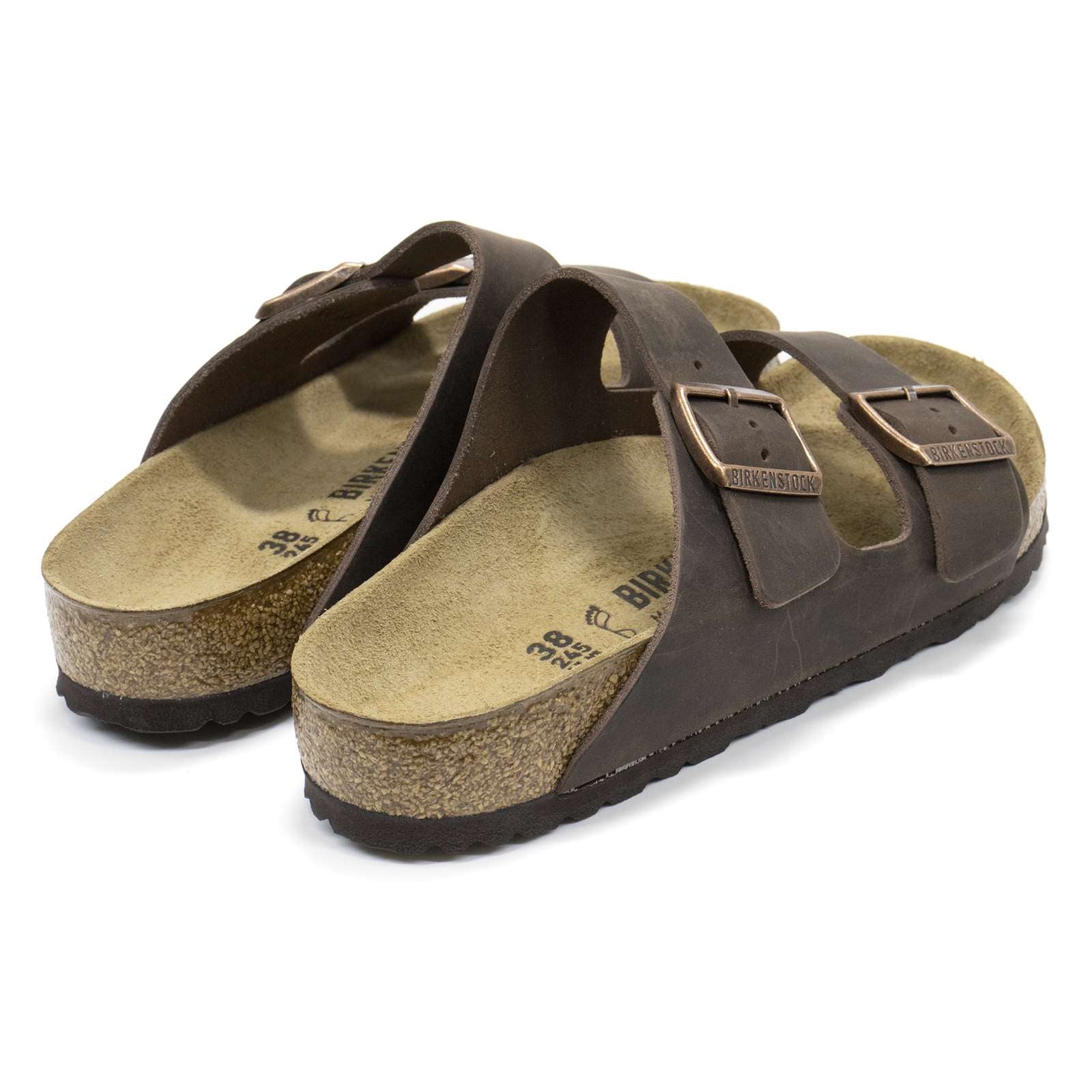 Birkenstock Men Arizona Oiled Leather Sandals