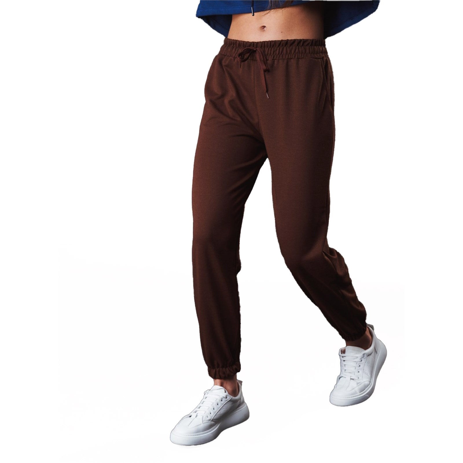 Ambar Women High-Rise Cotton Jogger Pants