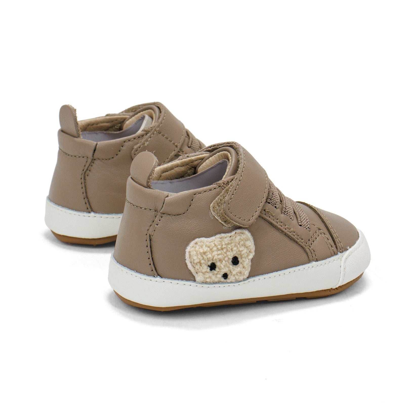 Old Soles Toddler Ted Baby Bear Embroidered High-Top Sneaker