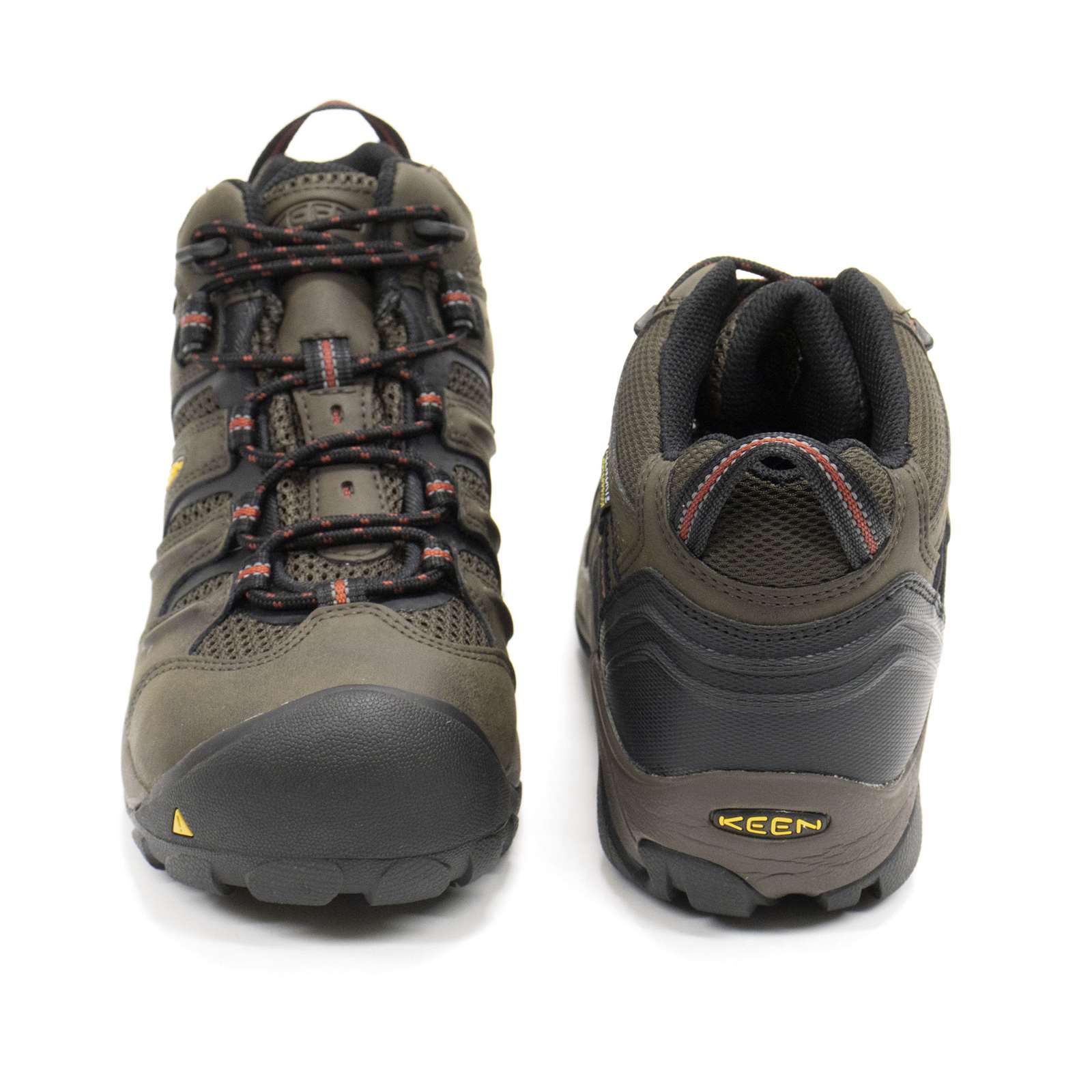 Keen Men Lansing Mid Waterproof Steel Toe Work Shoes