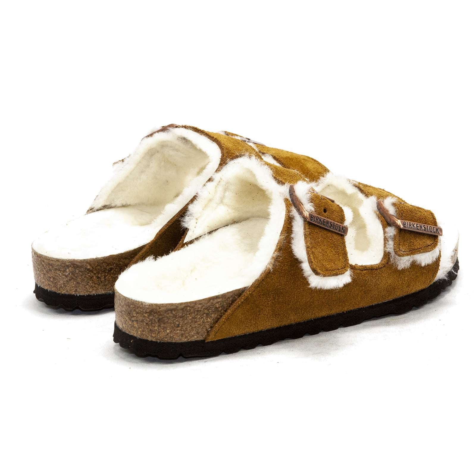 Birkenstock Men Arizona Shearling Sandals