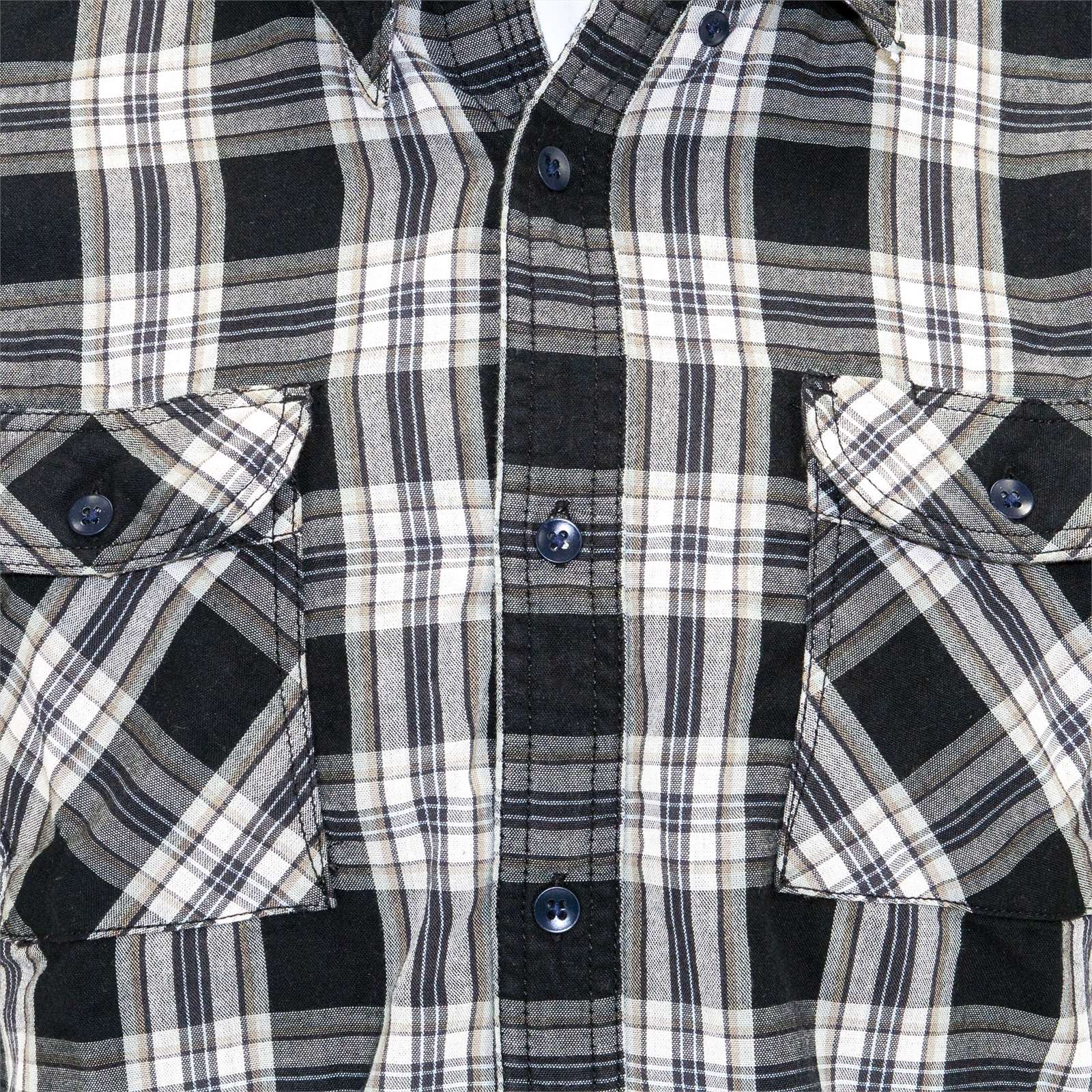 Timberland Men Long Sleeve Double Layer Plaid Shirt