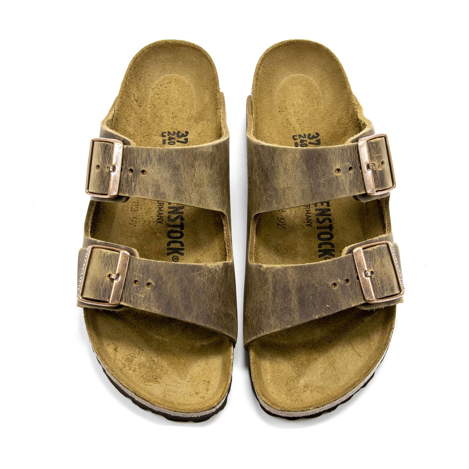 Birkenstock Women Arizona Oiled Leather Sandals