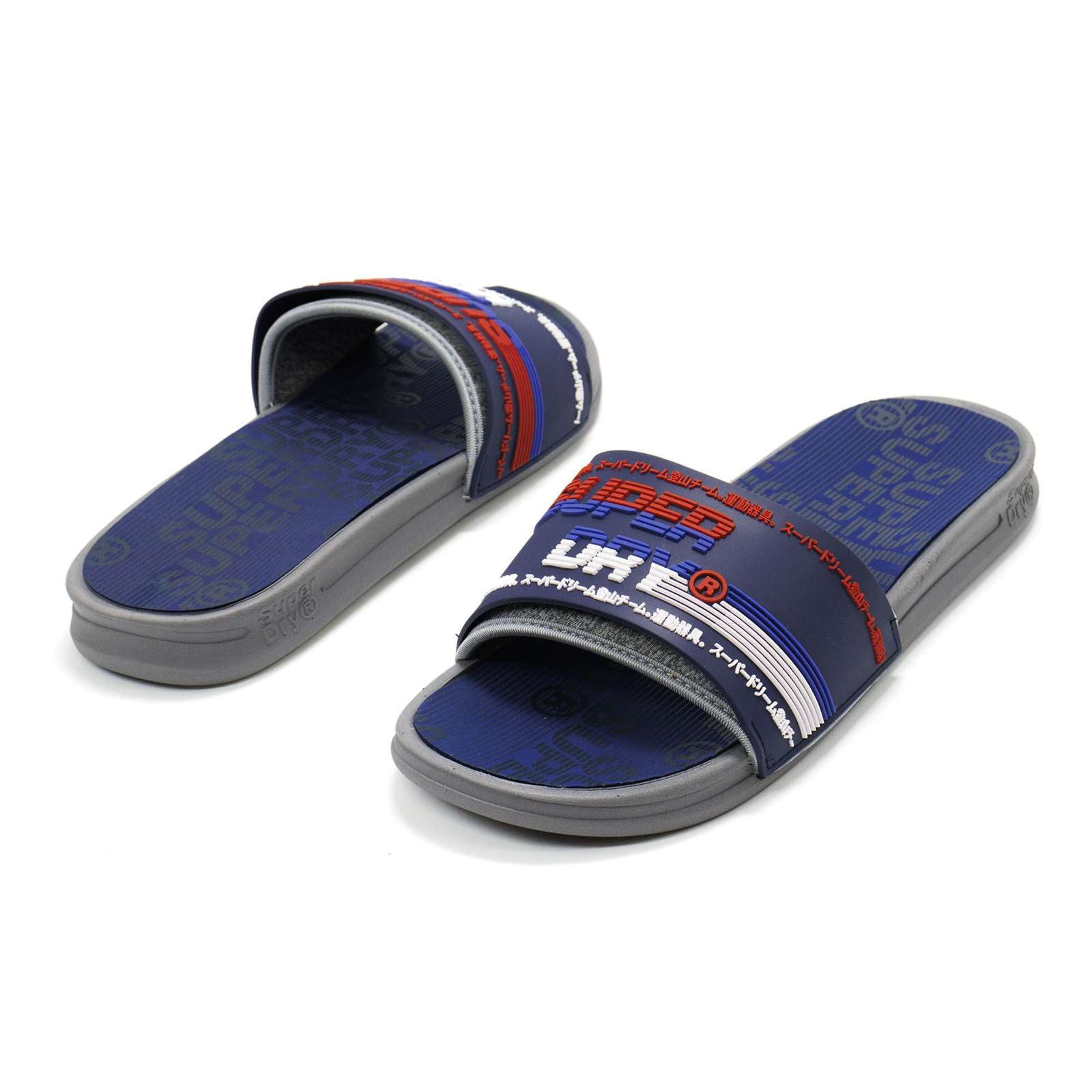 Super Dry Men Crewe Racer Slide Slipper