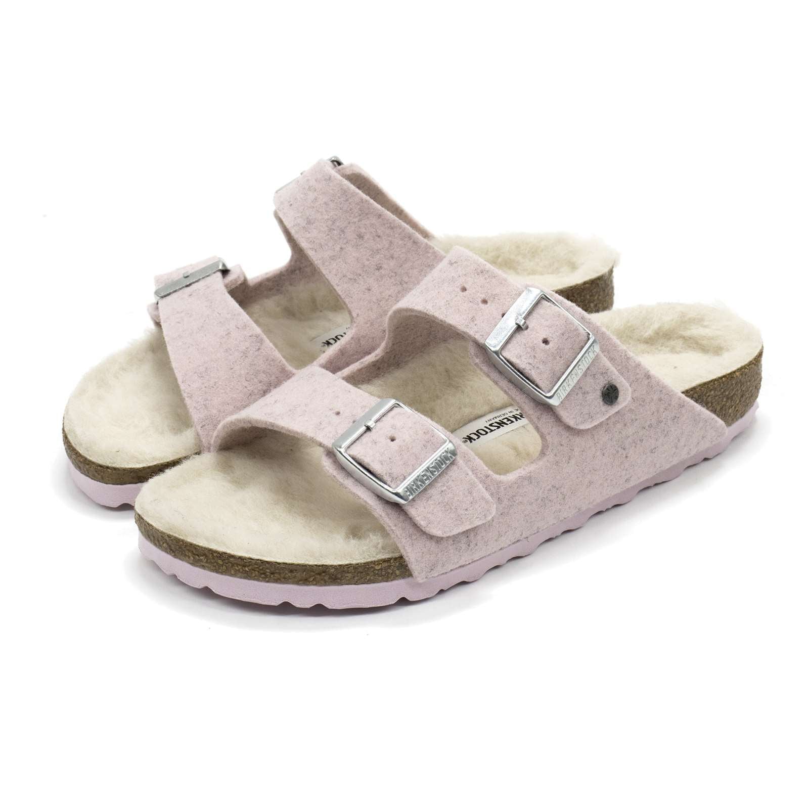 Birkenstock Women Arizona Rivet Wool Felt Sandals