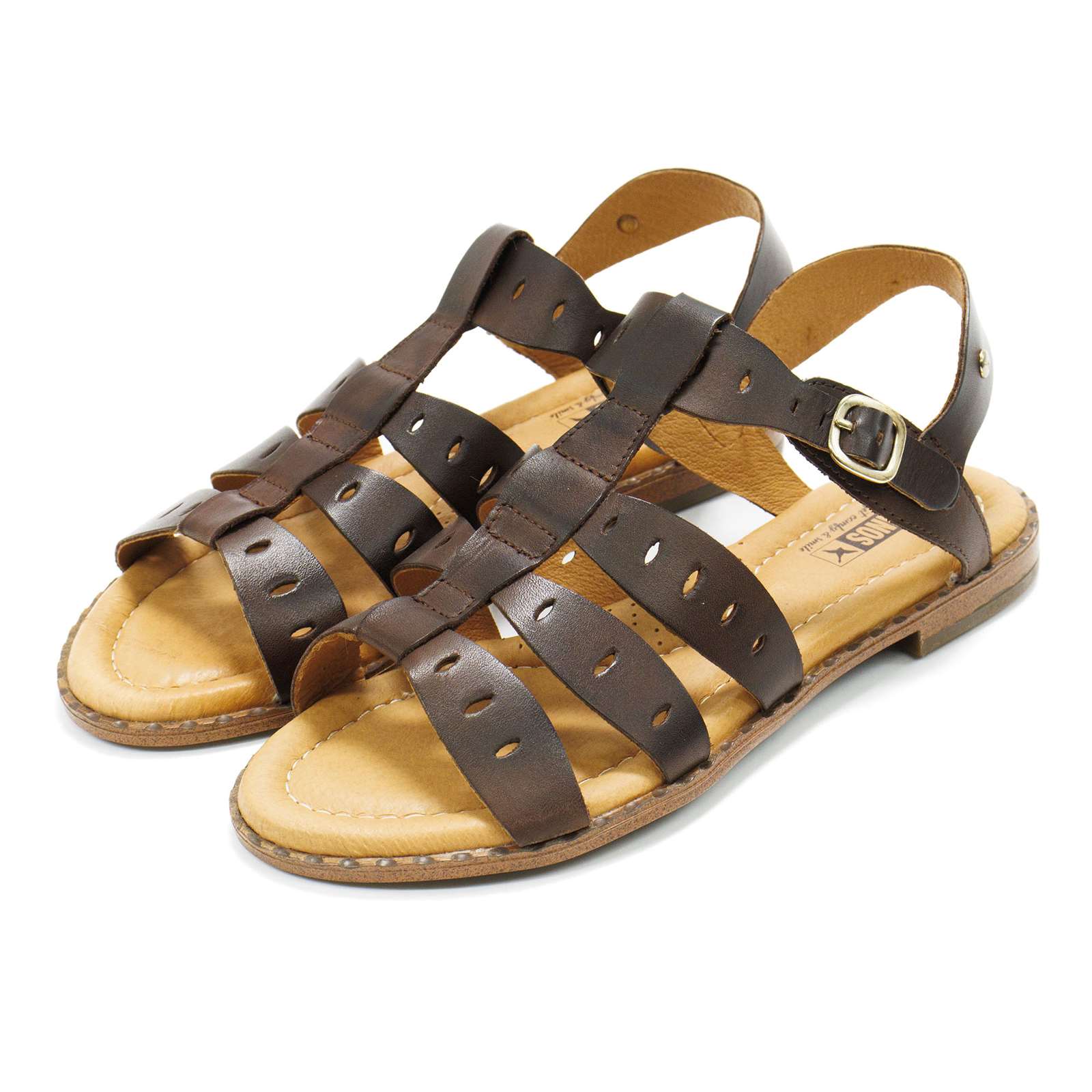 Pikolinos Women Algar Gladiator Leather Sandals