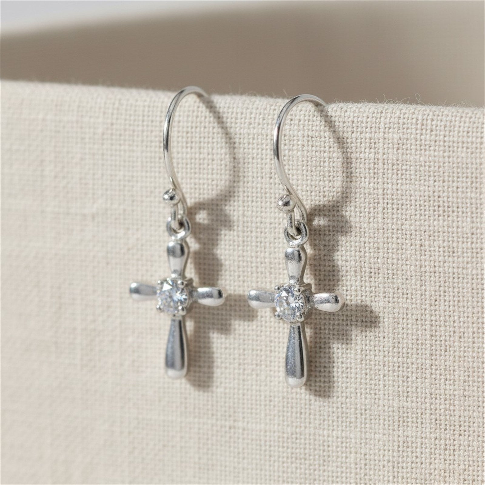 Athra Women Cross Earring