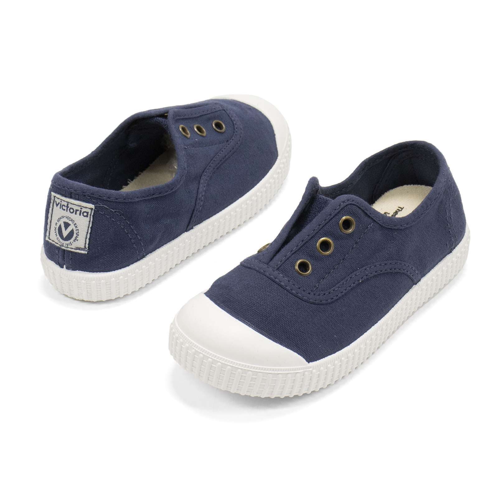 Victoria Toddler 1915 Inglesa Slip-On Canvas Shoes