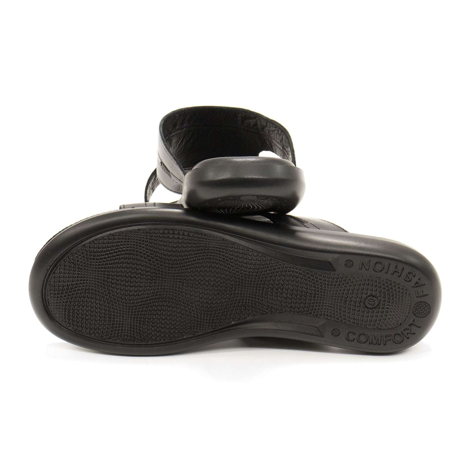 Spring Step Men Benn Leather Slide Sandal