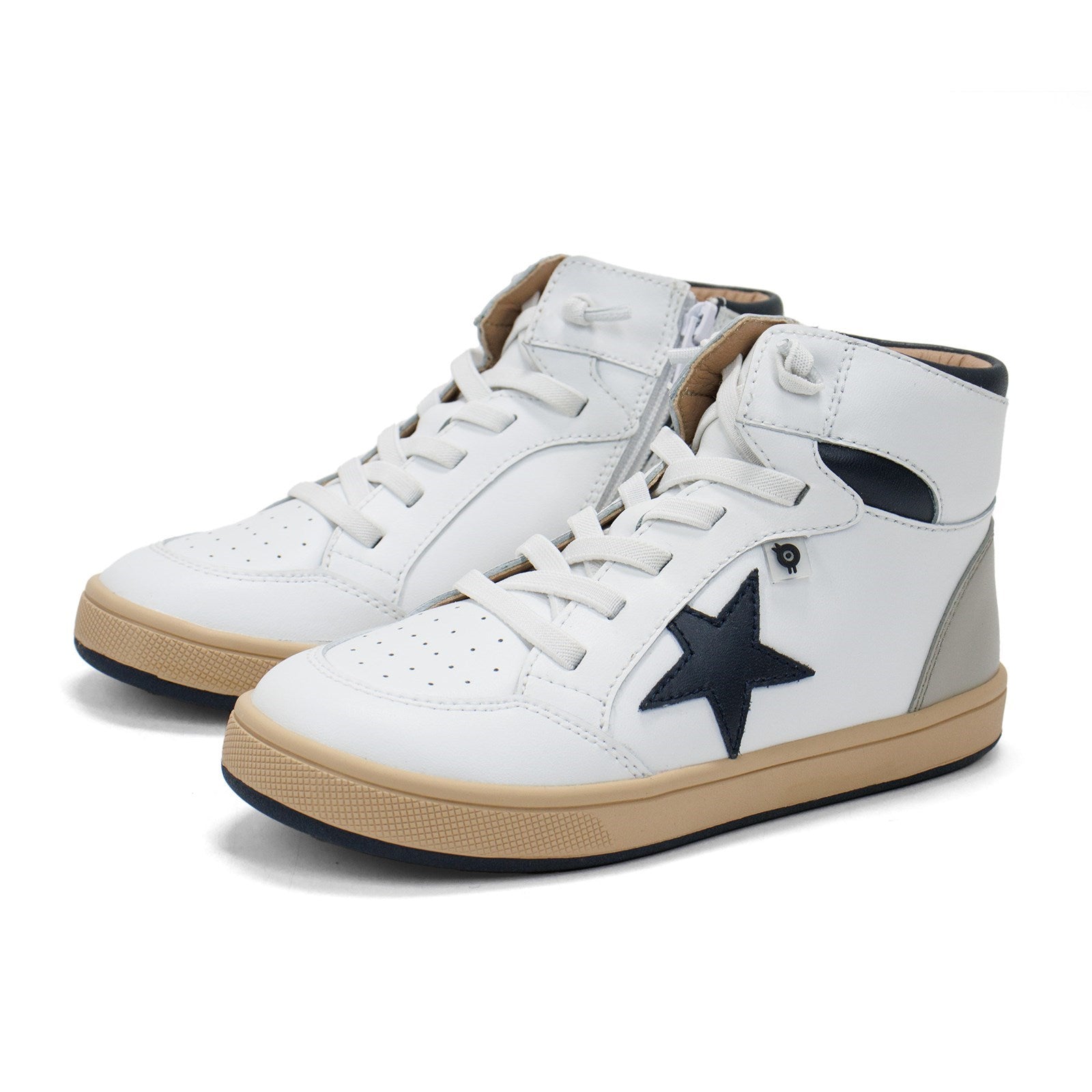 Old Soles Toddler Star Tracker High-Top Lace-Up Casual Shoes