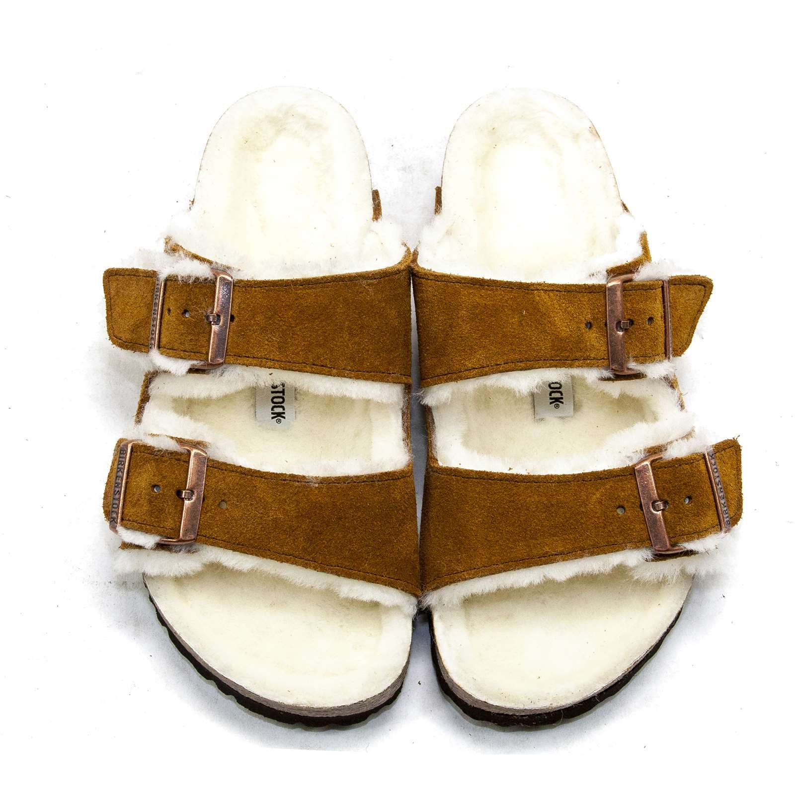 Birkenstock Men Arizona Shearling Sandals