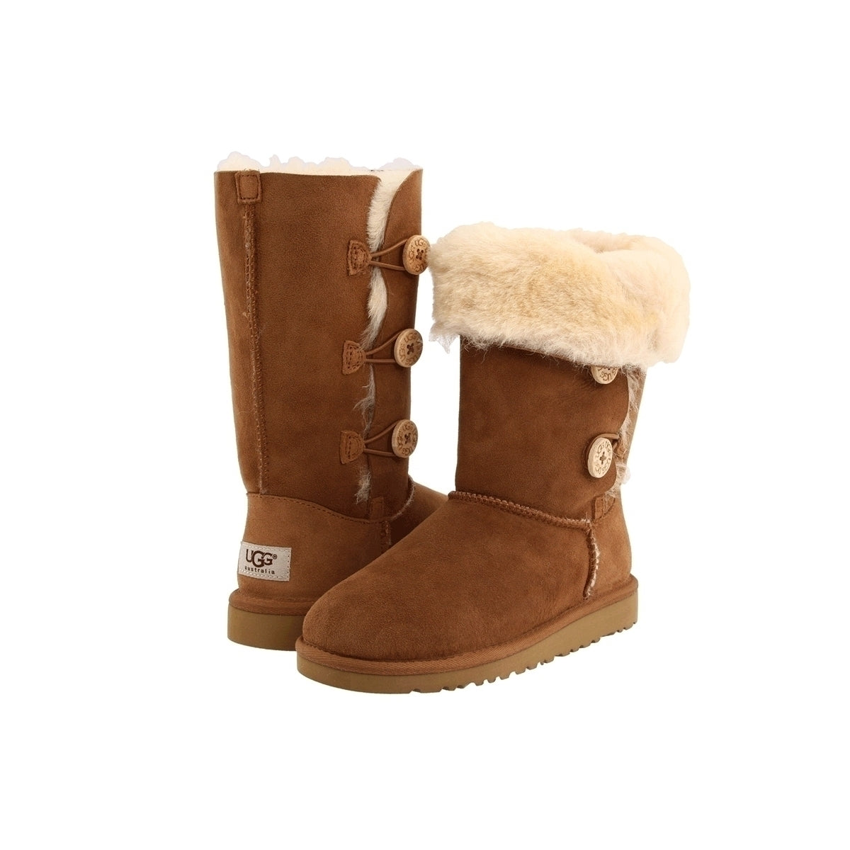 Ugg Girl  Bailey Button Triplet Boots