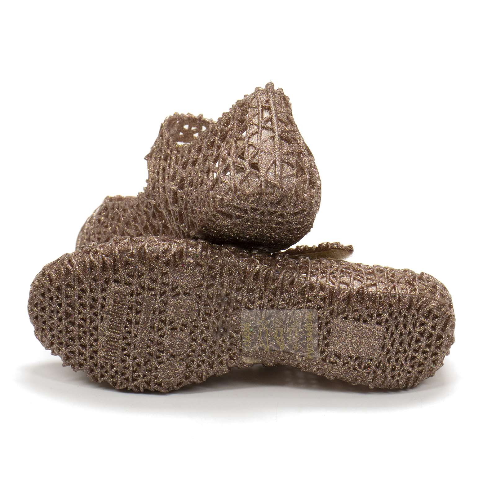 Mini Melissa Toddler Campana Papel Baby Flats