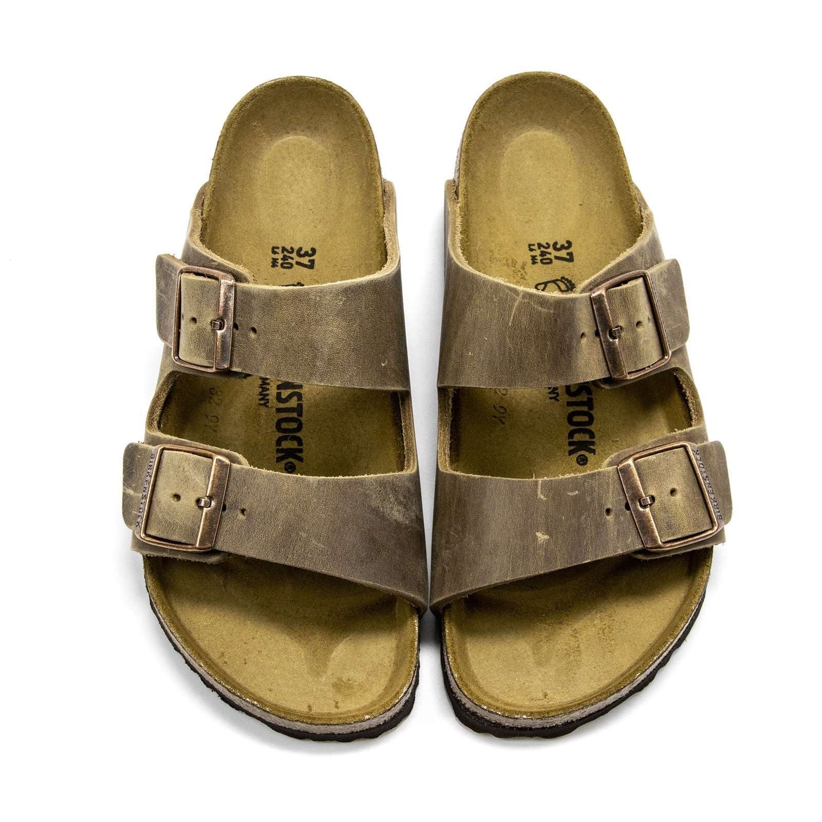 Birkenstock Women Arizona Oiled Leather Sandals