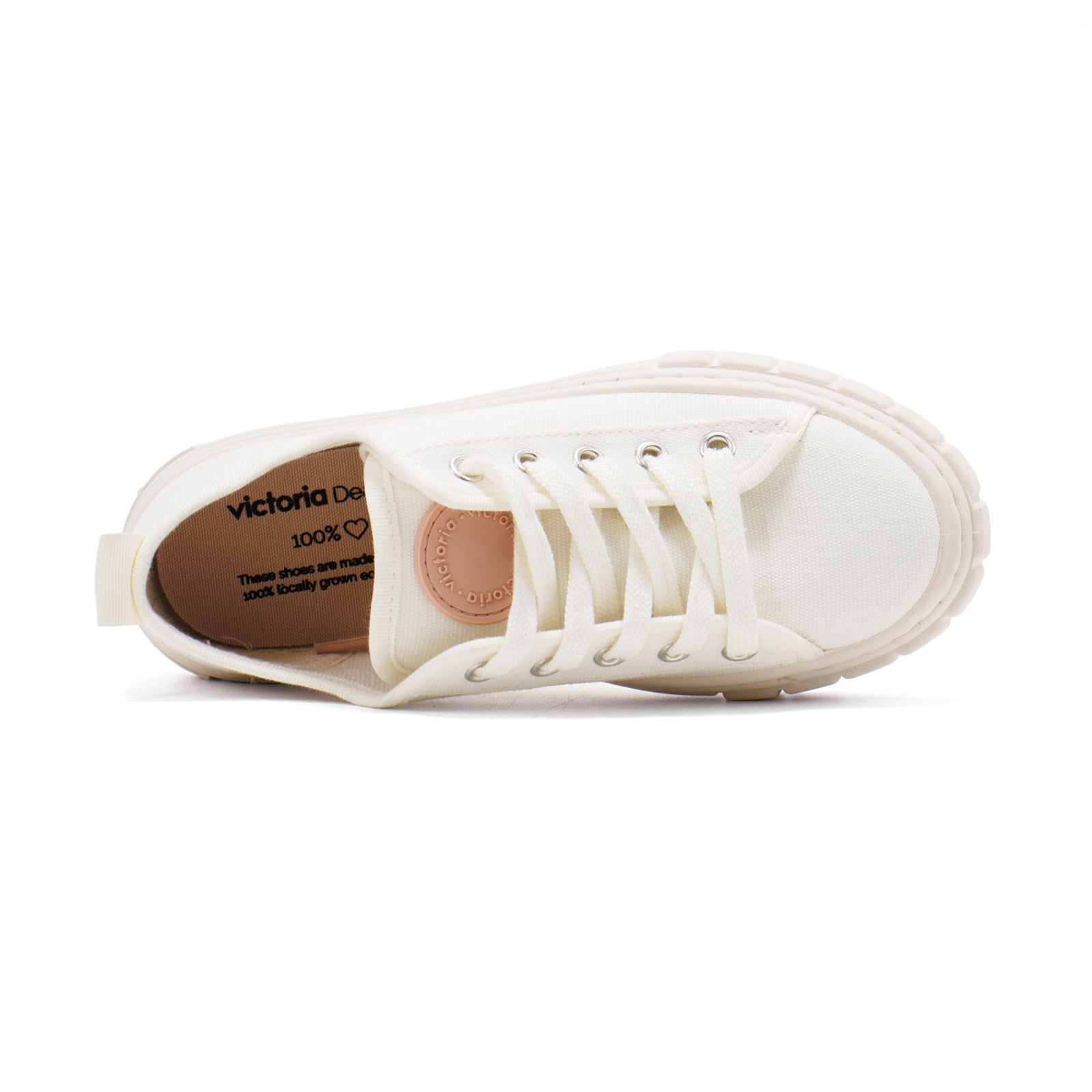 Victoria Girl Abril Canvas Platform Sneakers