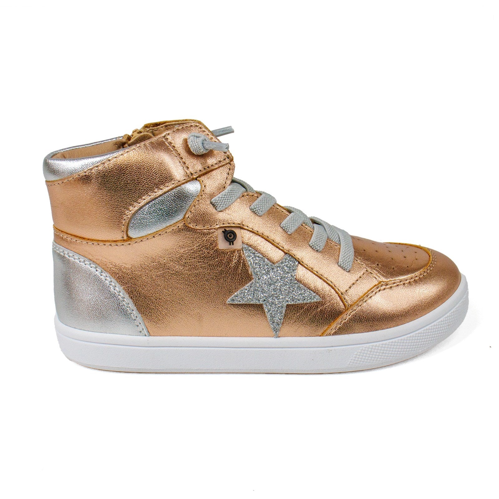 Old Soles Girl Starling High Top Leather Sneaker