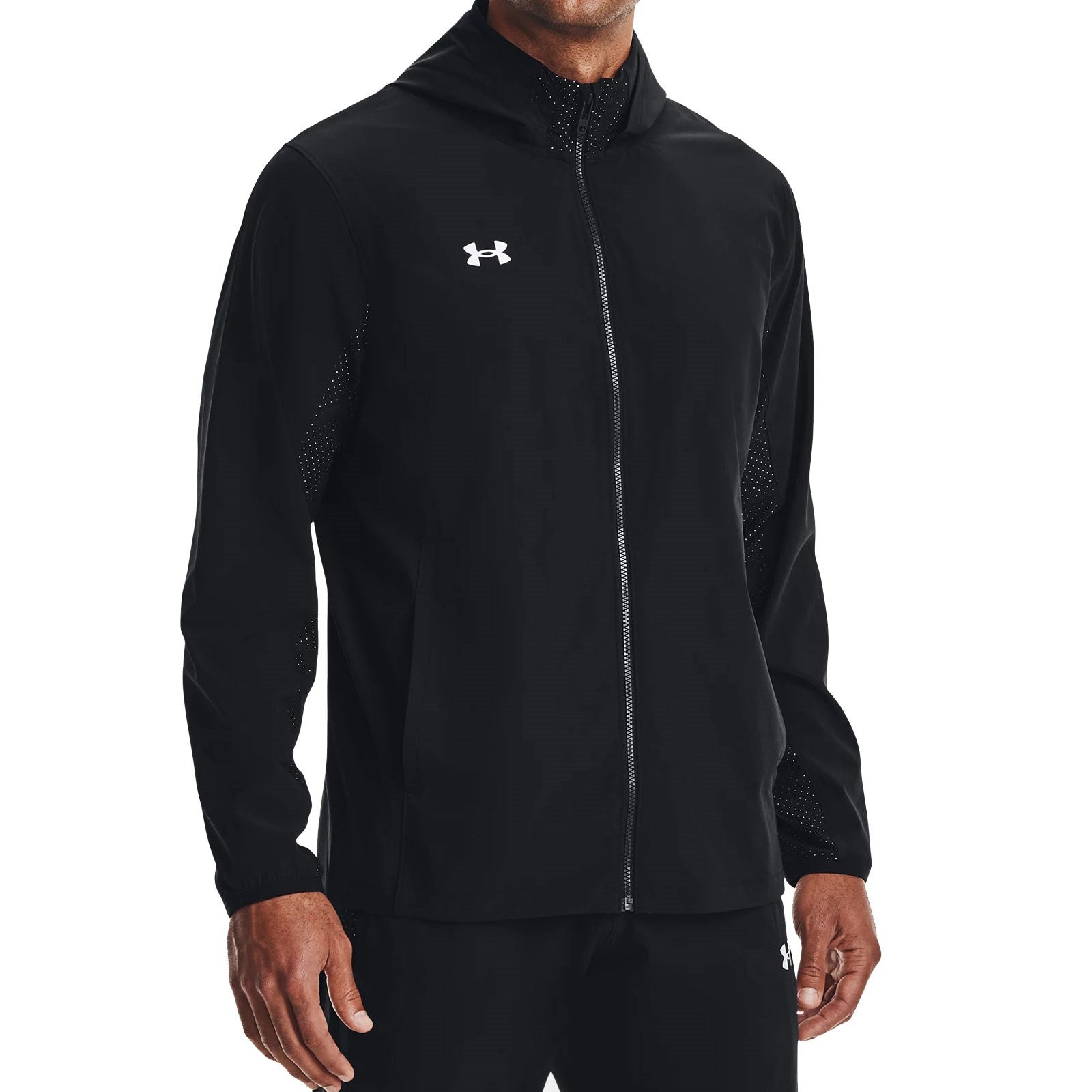 Under Armour Men Squad 3.0 Warm-Up Full-Zip Jacket