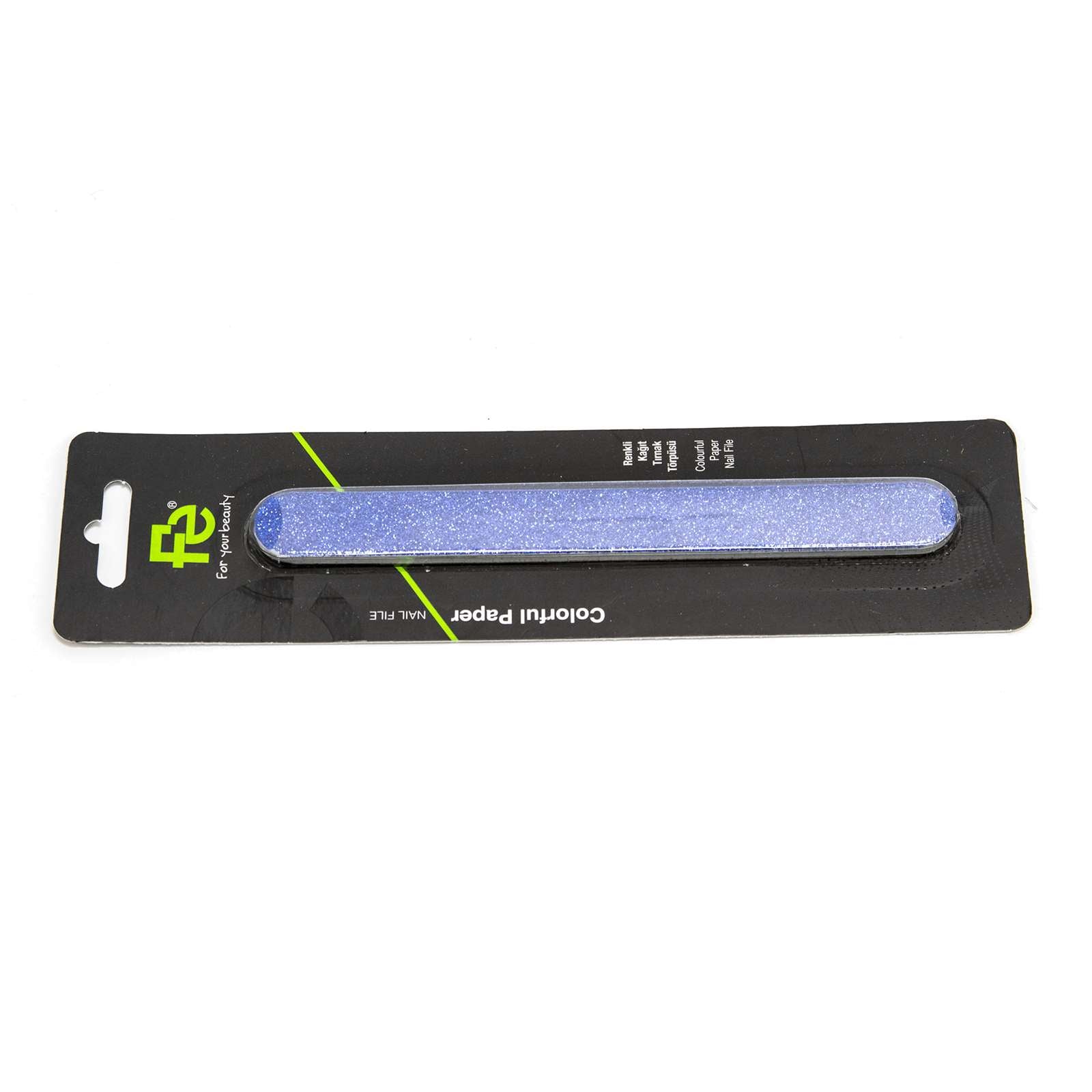 Fe Unisex Colored Paper Nail File