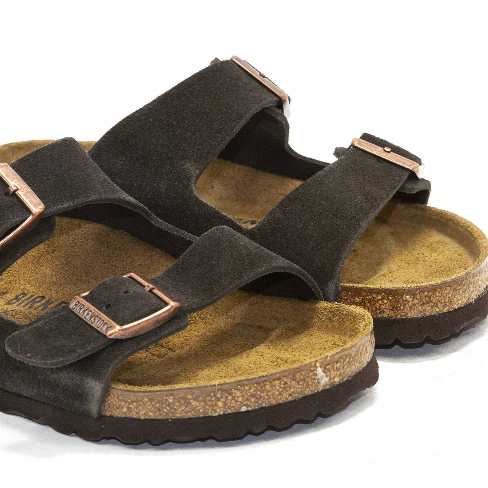 Birkenstock Men Arizona Suede Sandals