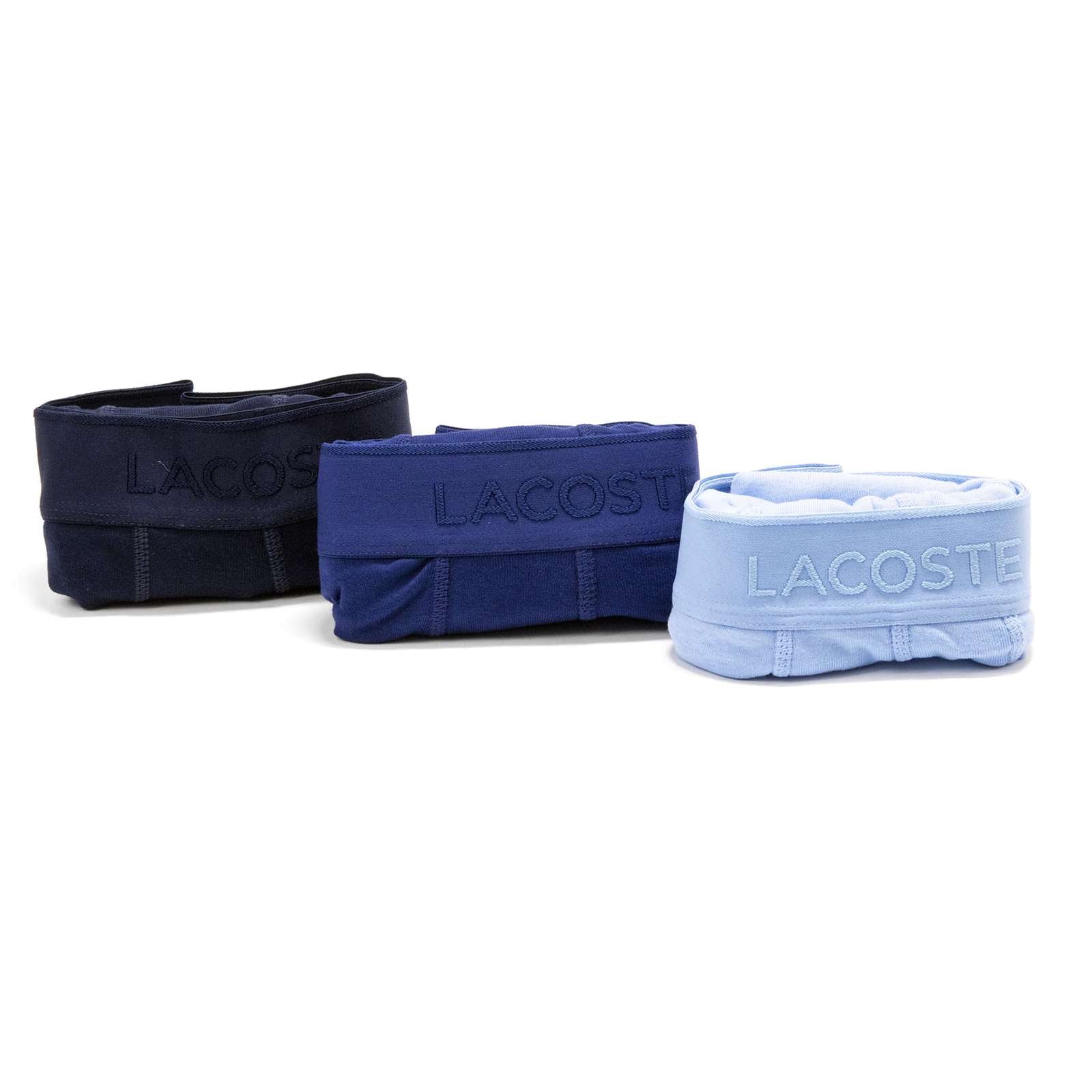 Lacoste Men Essentials Classic 3-Pack Cotton Trunks