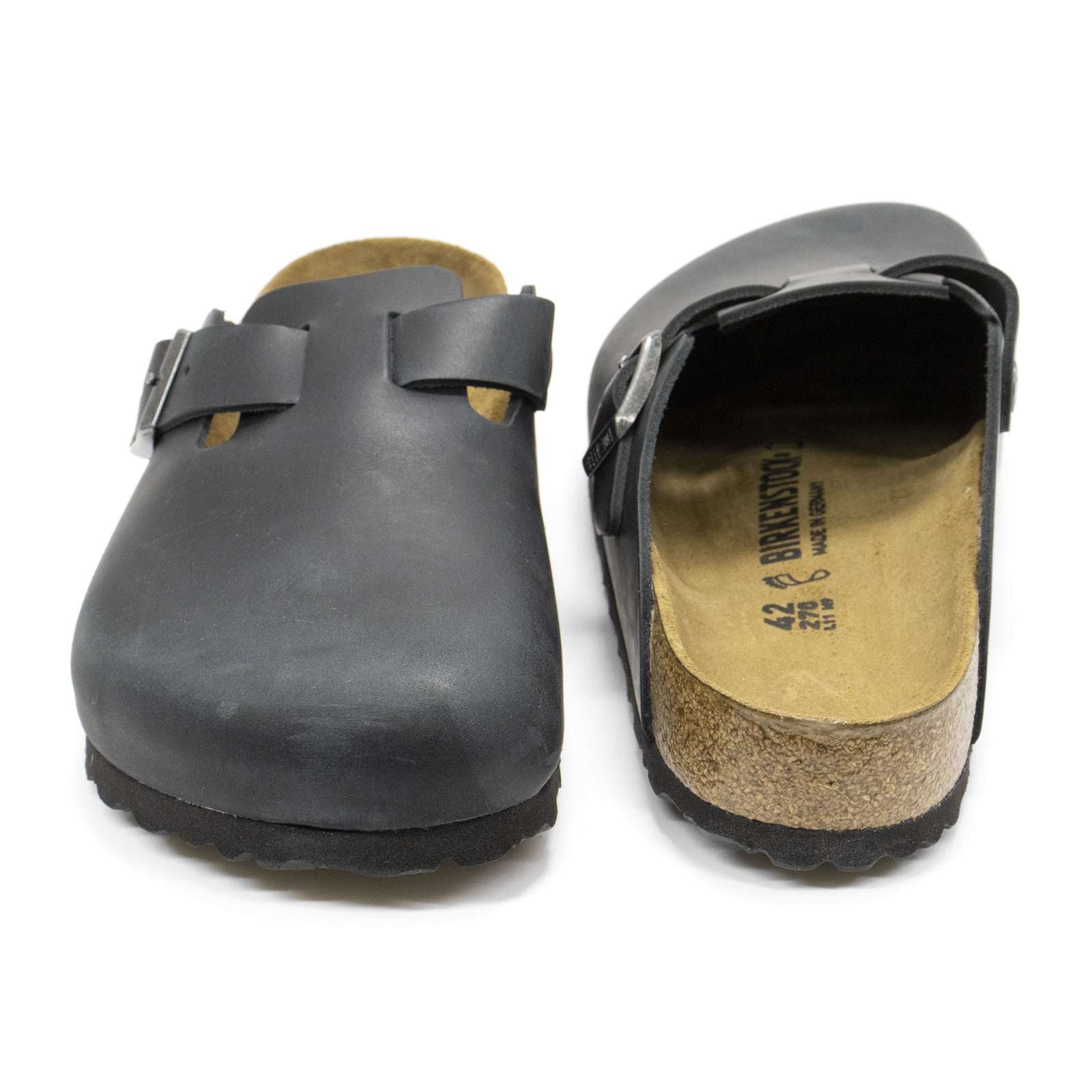 Birkenstock Men Boston Oiled Leather Clogs