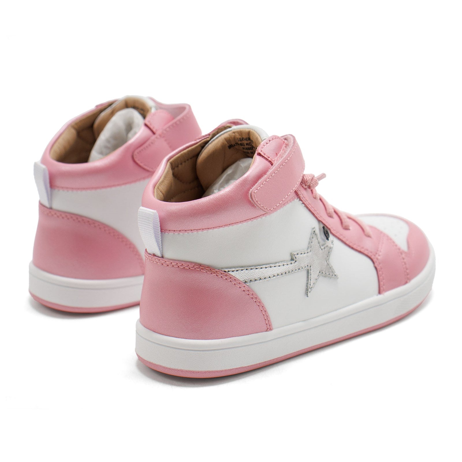 Old Soles Girl Team Star High Top Lace-Up Sneakers