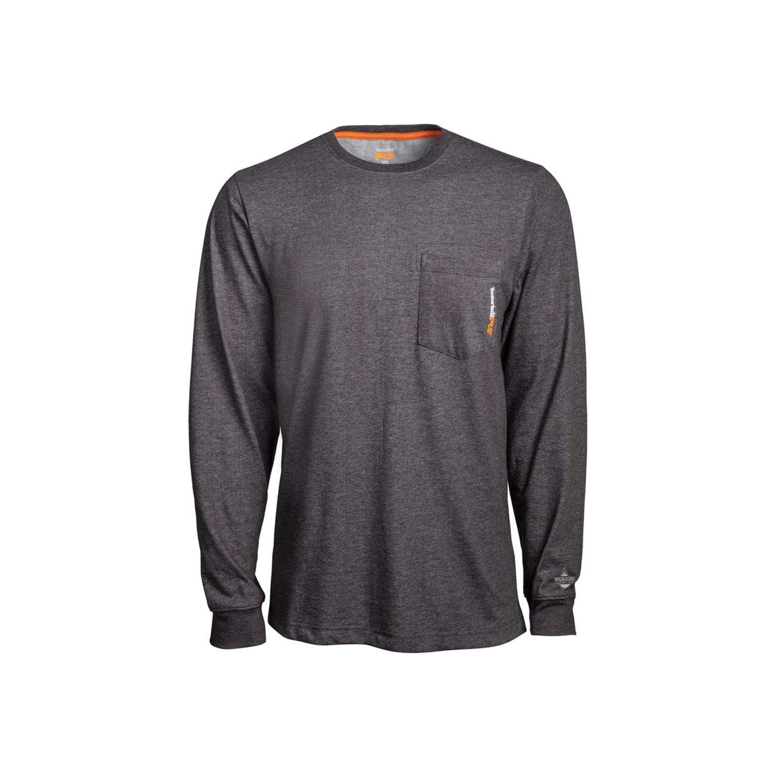 Timberland Pro Men Base Plate Blended Long Sleeve T-Shirt