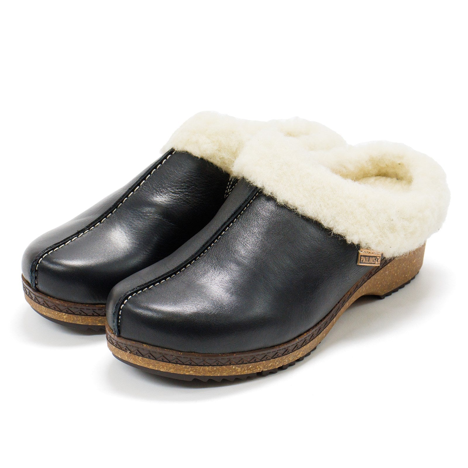 Pikolinos Women Granada W0w Shearling Clogs