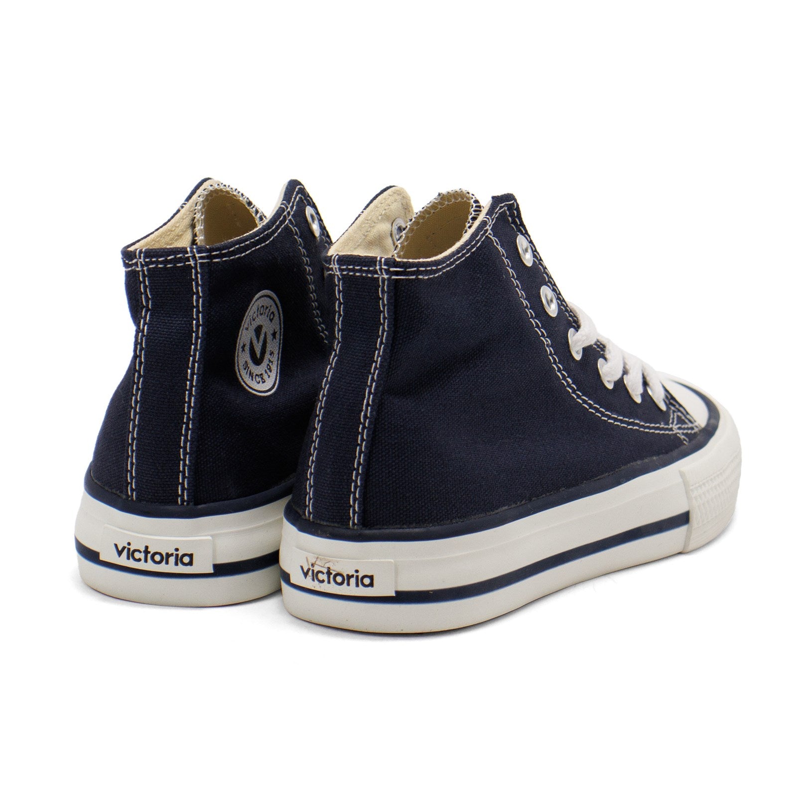 Victoria Boy High-Top Lace-Up Sneakers