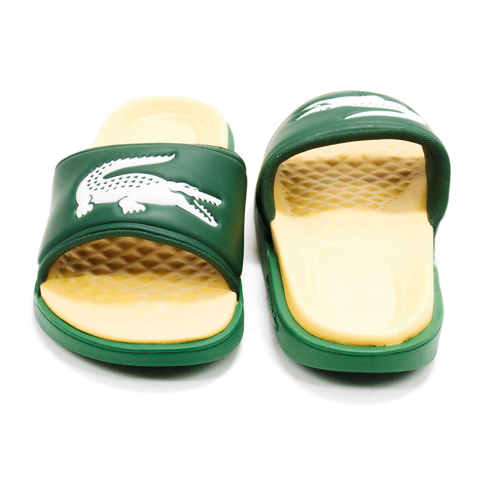 Lacoste Men Croco Dualiste 1122 2 Slide Sandals