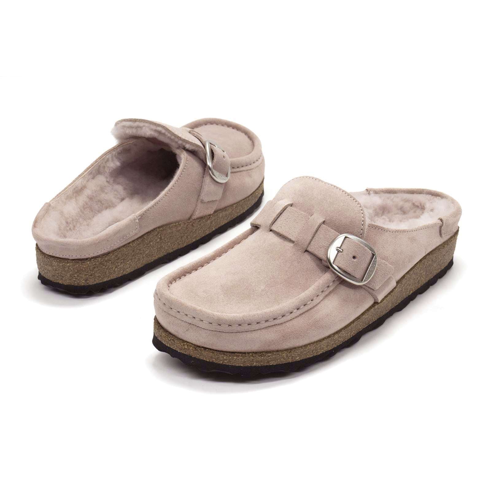 Birkenstock Women Buckley Shearling Clogs