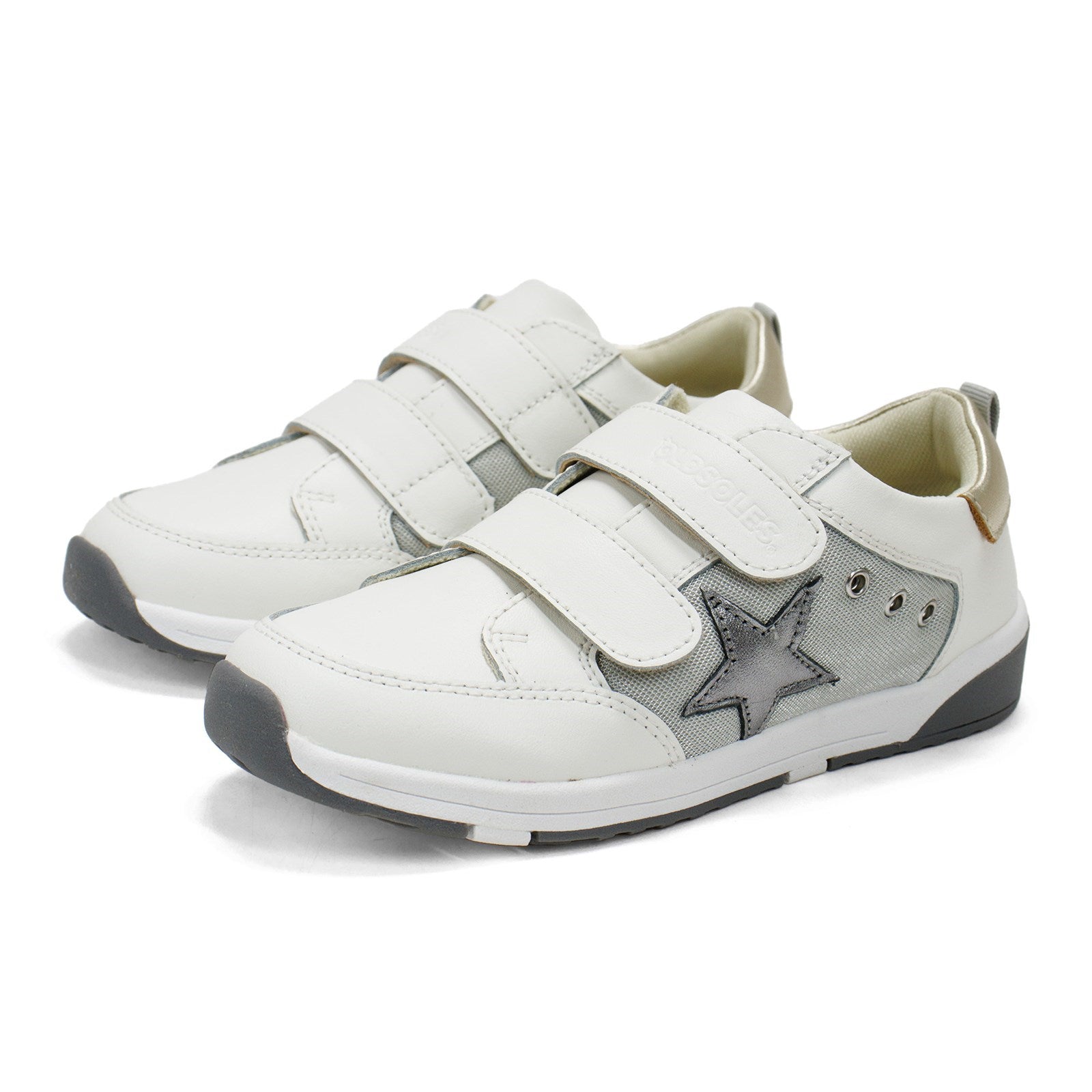 Old Soles Girl Star Squad Sneakers With Hook And Loop Closure