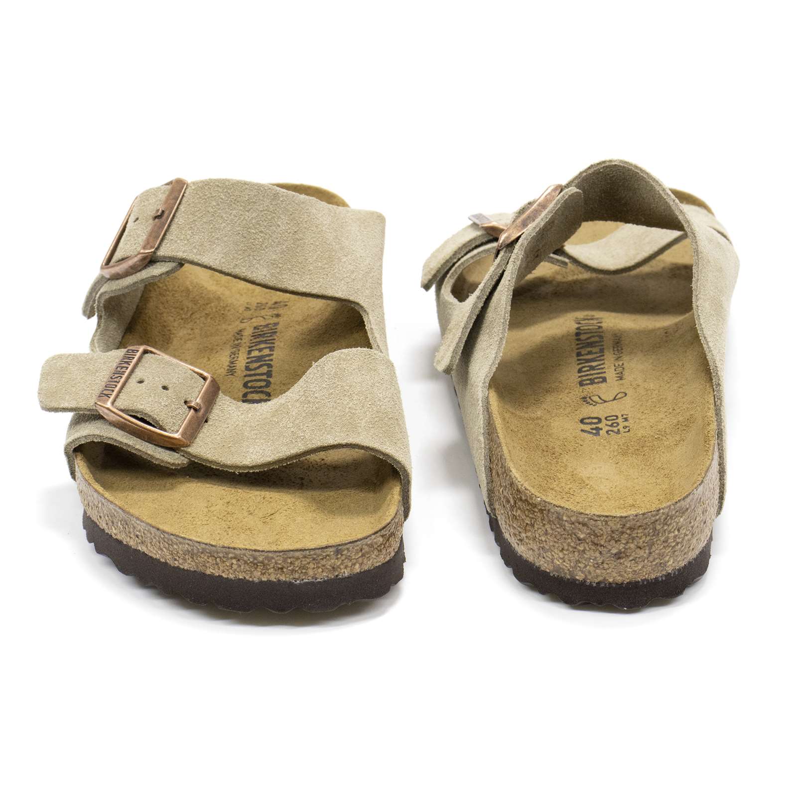 Birkenstock Men Arizona Suede Sandals