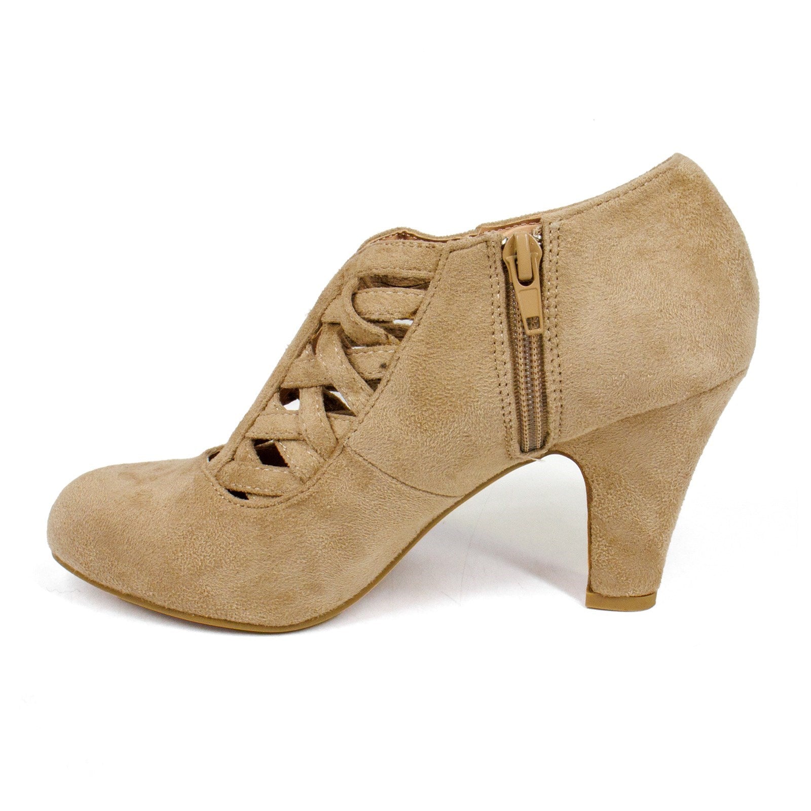 Journee Collection Women Piper Block Heel Bootie