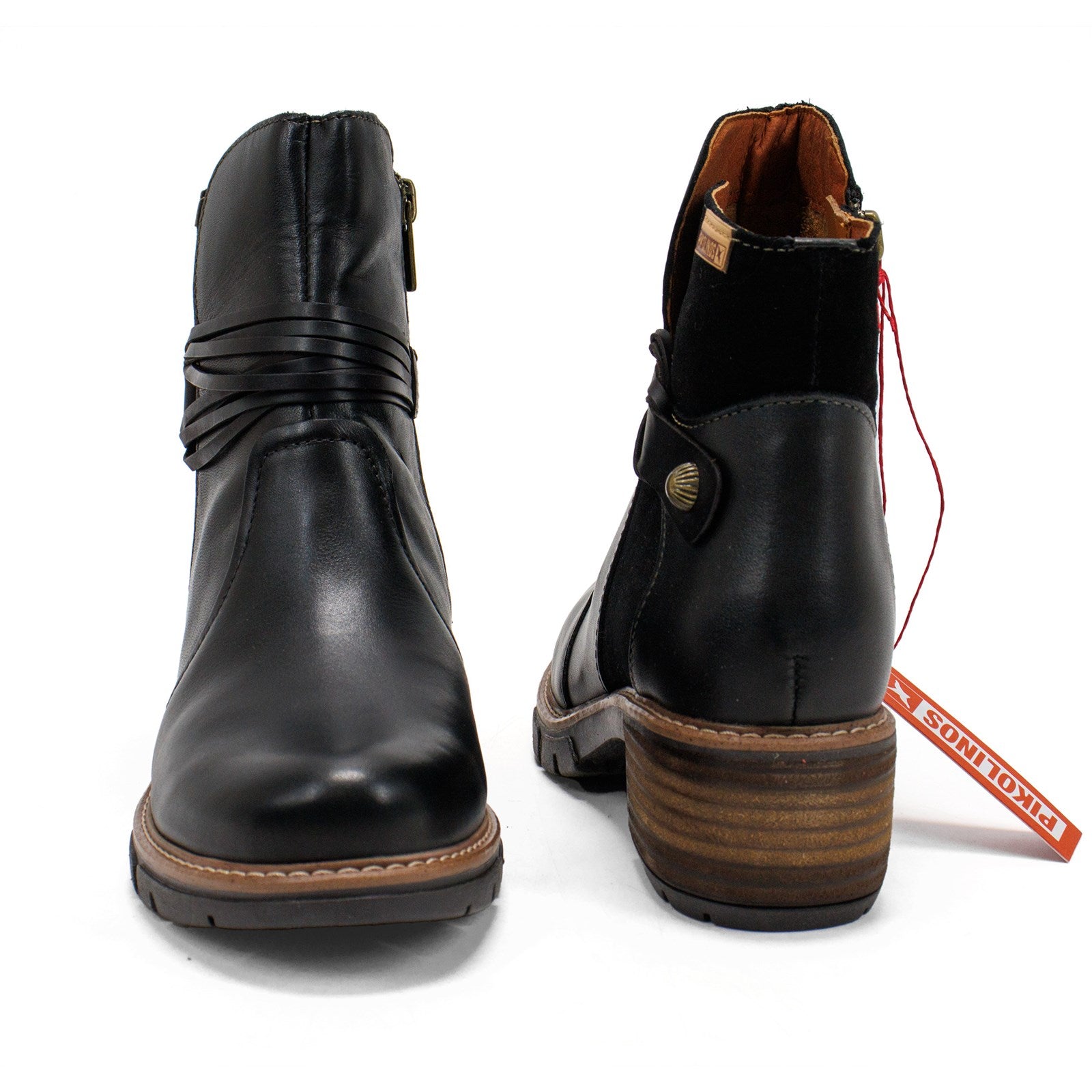 Pikolinos Women San Sebastian Leather Ankle Boots