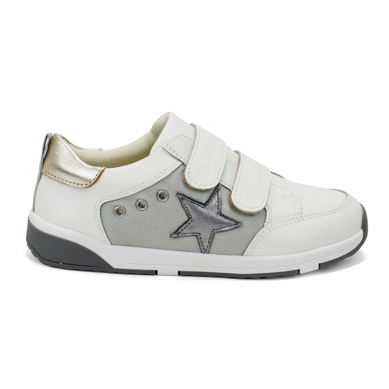 Old Soles Girl Star Squad Sneakers With Hook And Loop Closure