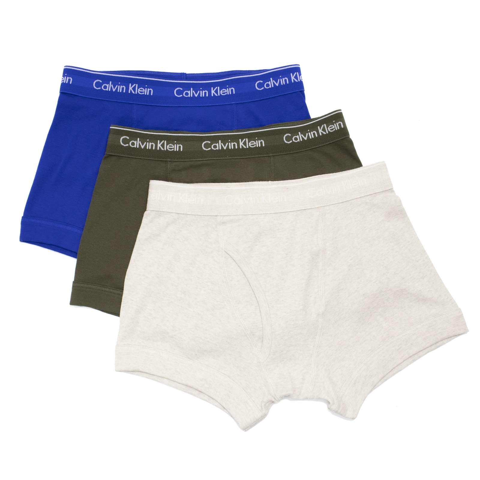 Calvin Klein Men Cotton Classic Fit 3-Pack Trunk