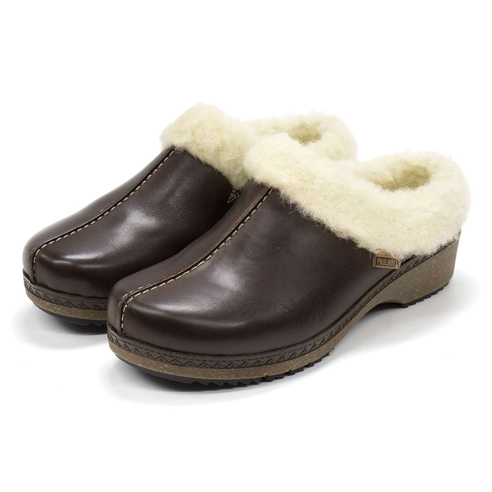 Pikolinos Women Granada W0w Shearling Clogs