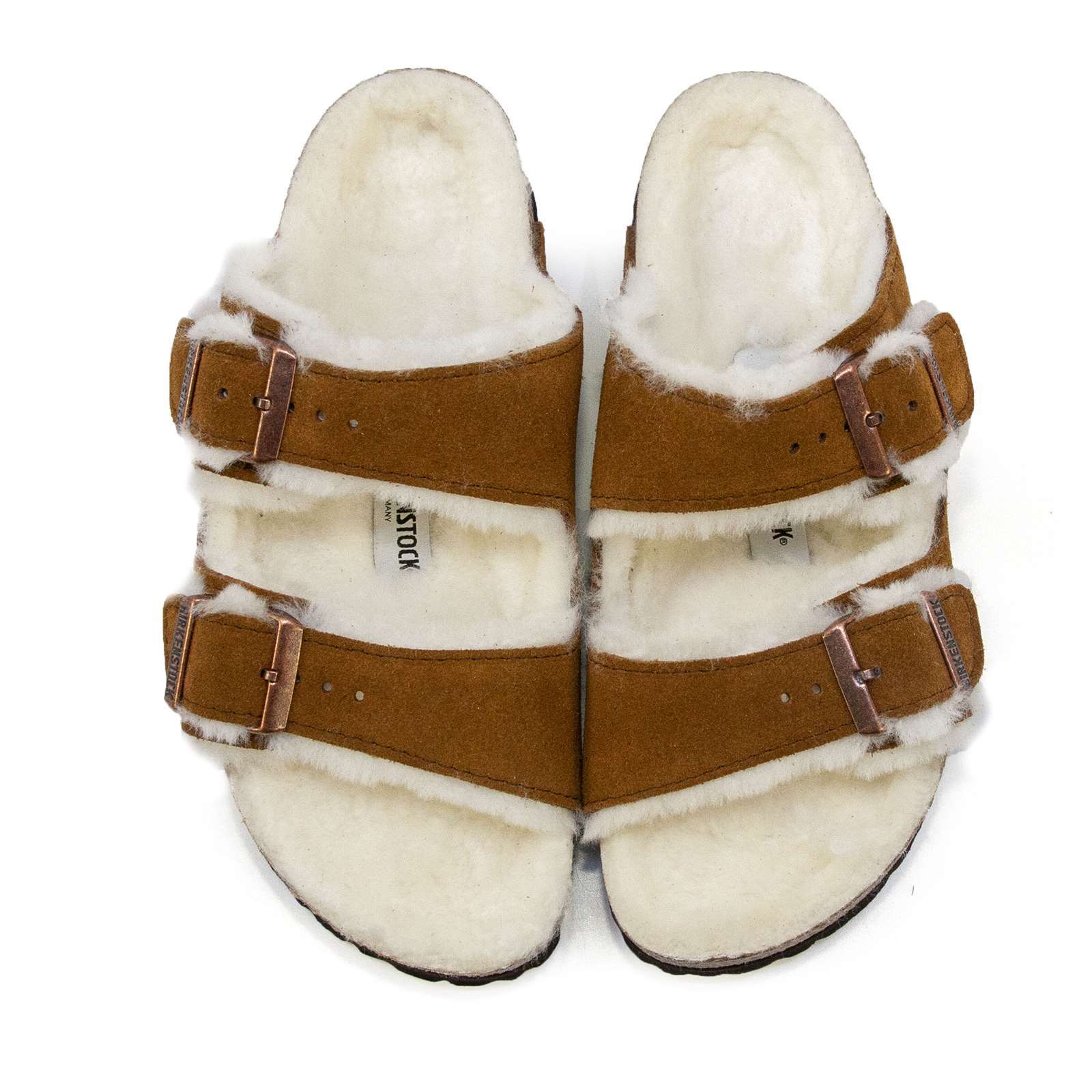 Birkenstock Women Arizona Shearling Sandals