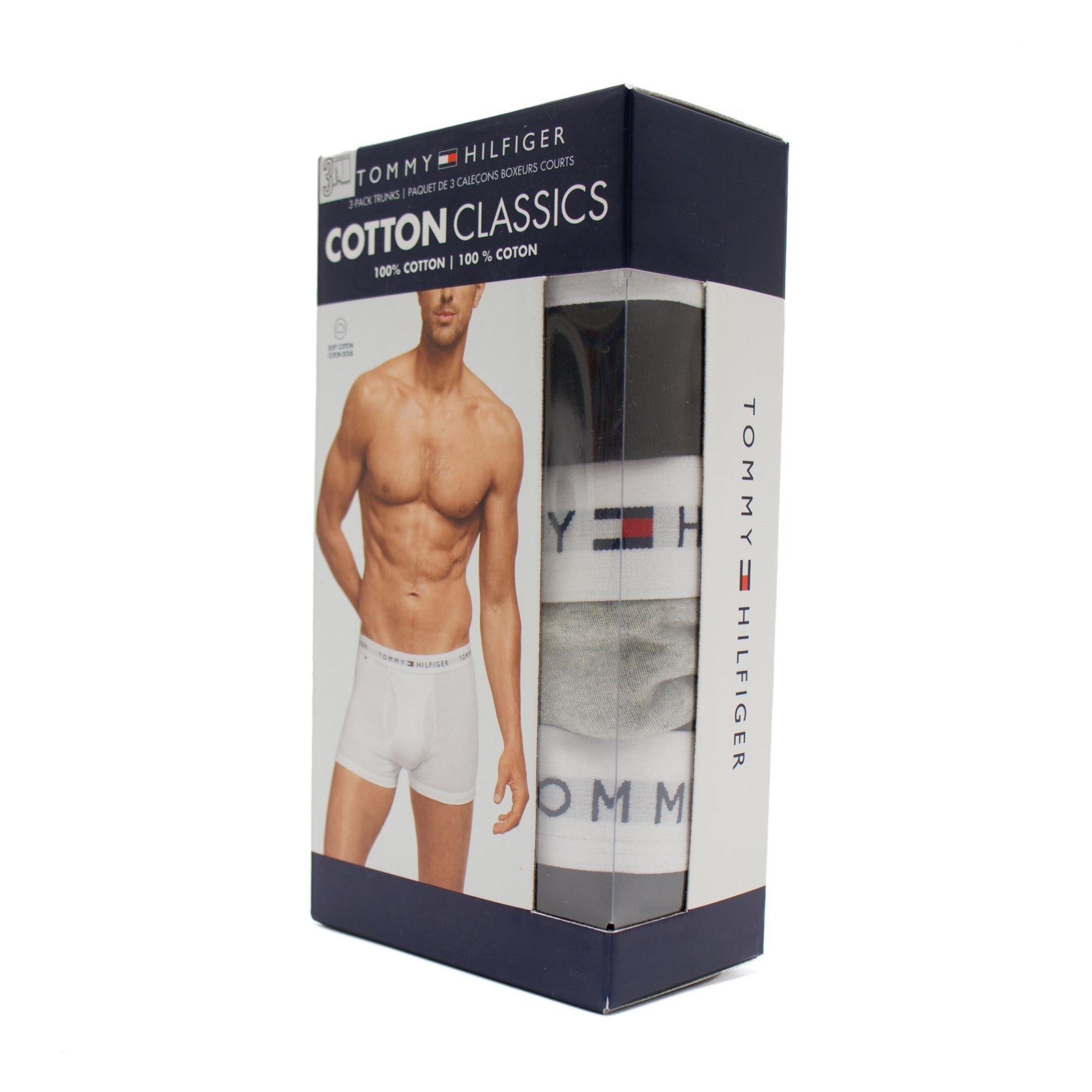 Tommy Hilfiger Men Cotton Classics 3 Pack Trunk