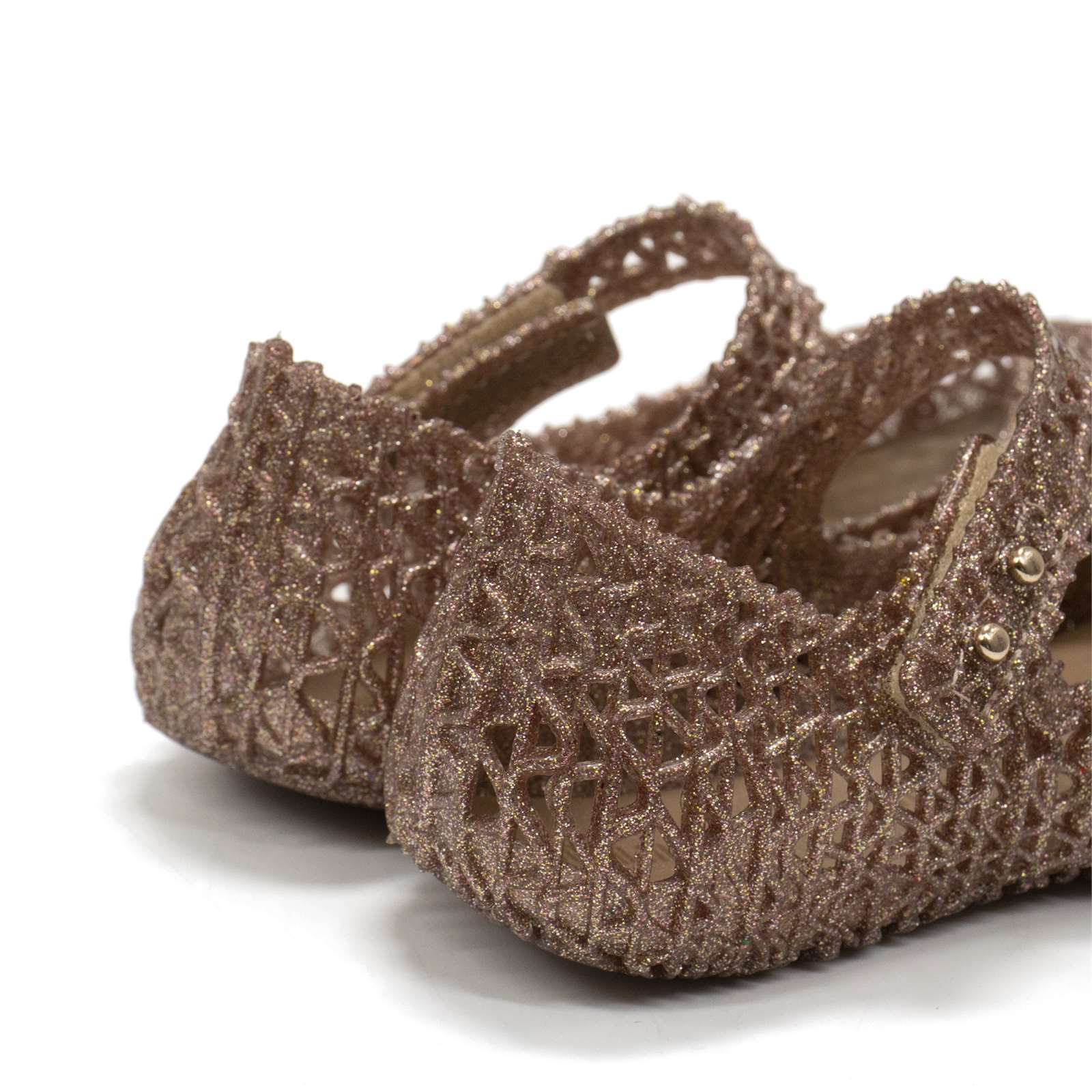 Mini Melissa Toddler Campana Papel Baby Flats