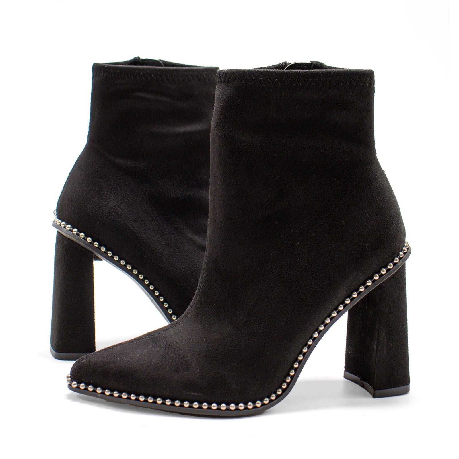 Bar Iii Women Layneef Studded Block Heel Bootie