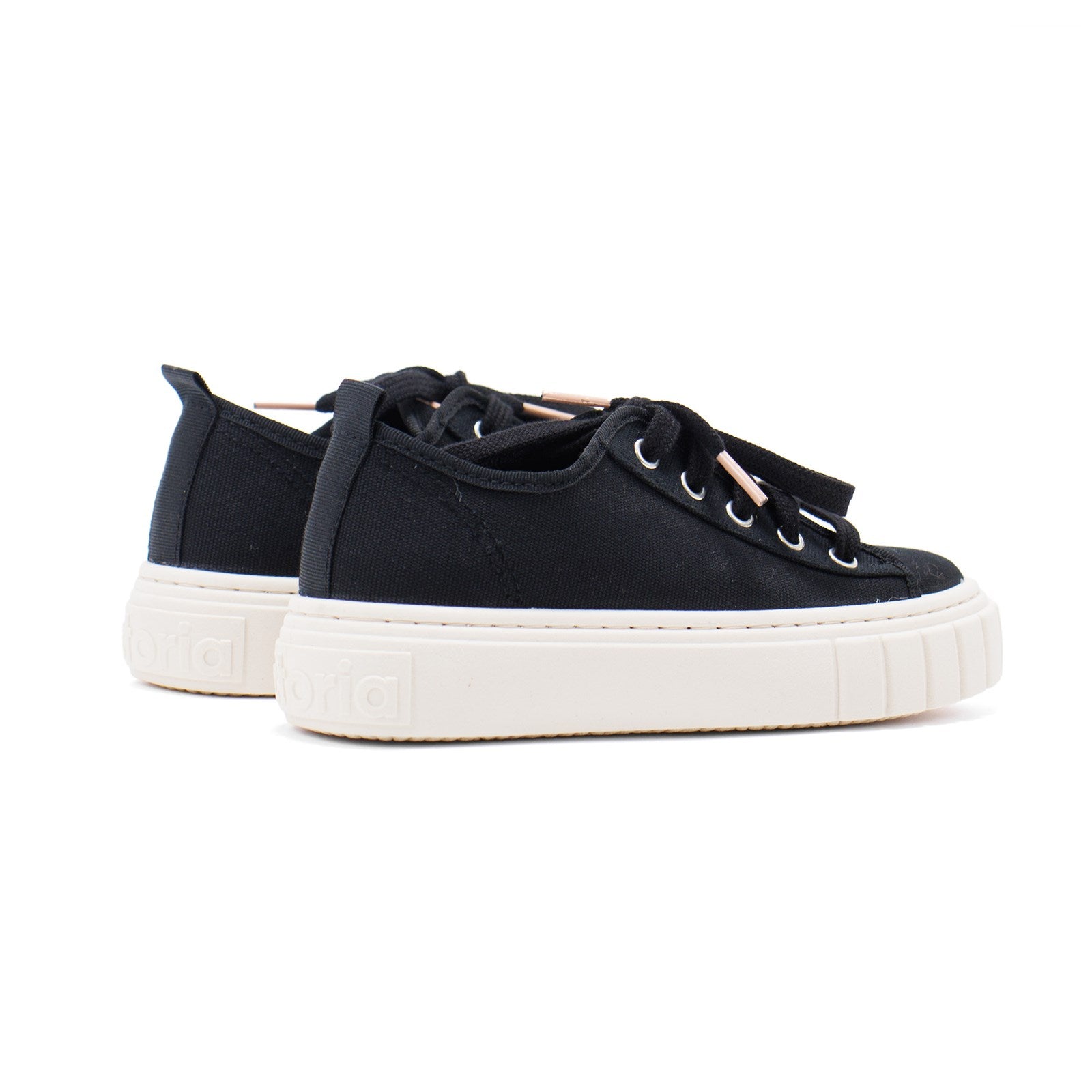 Victoria Girl Abril Canvas Platform Sneakers