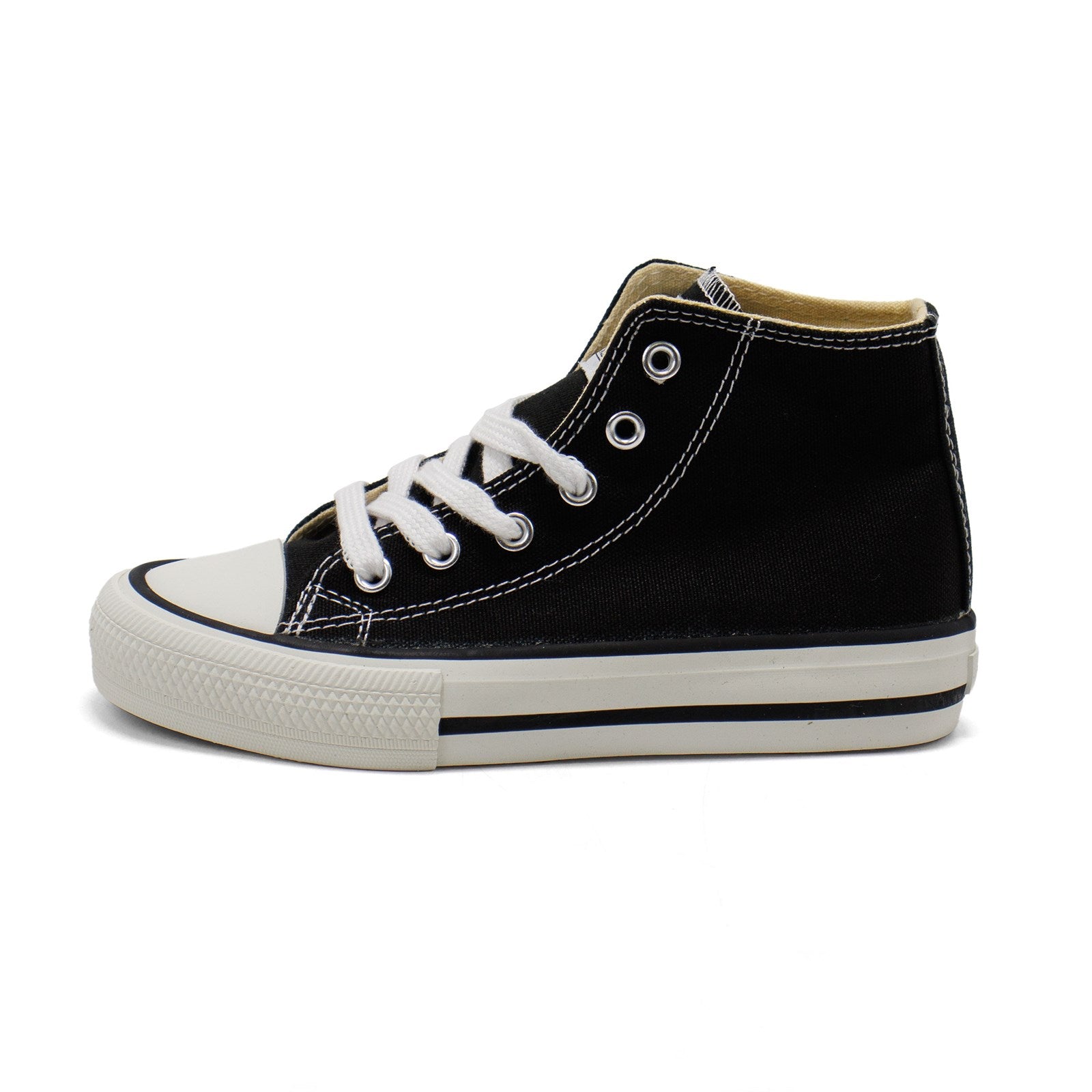 Victoria Boy High-Top Lace-Up Sneakers