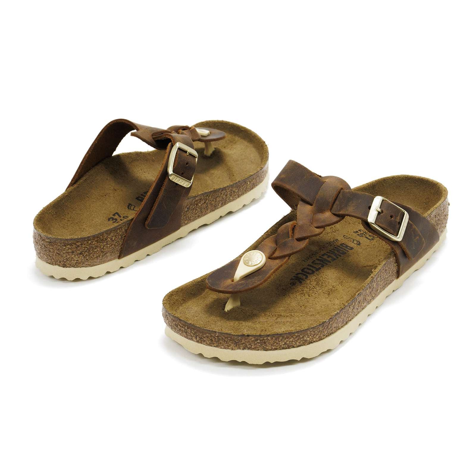 Birkenstock Women Gizeh Braided Thong Sandals