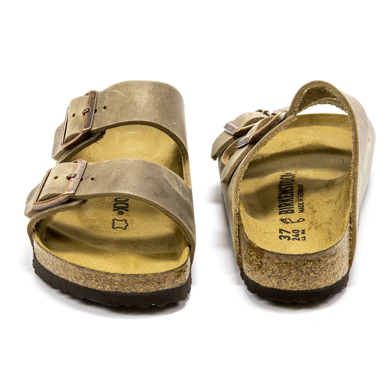 Birkenstock Men Arizona Oiled Leather Sandals