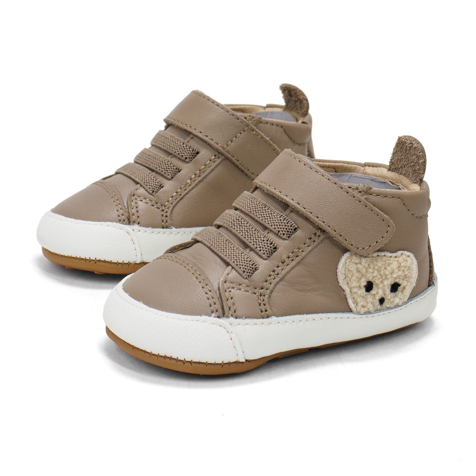Old Soles Toddler Ted Baby Bear Embroidered High-Top Sneaker