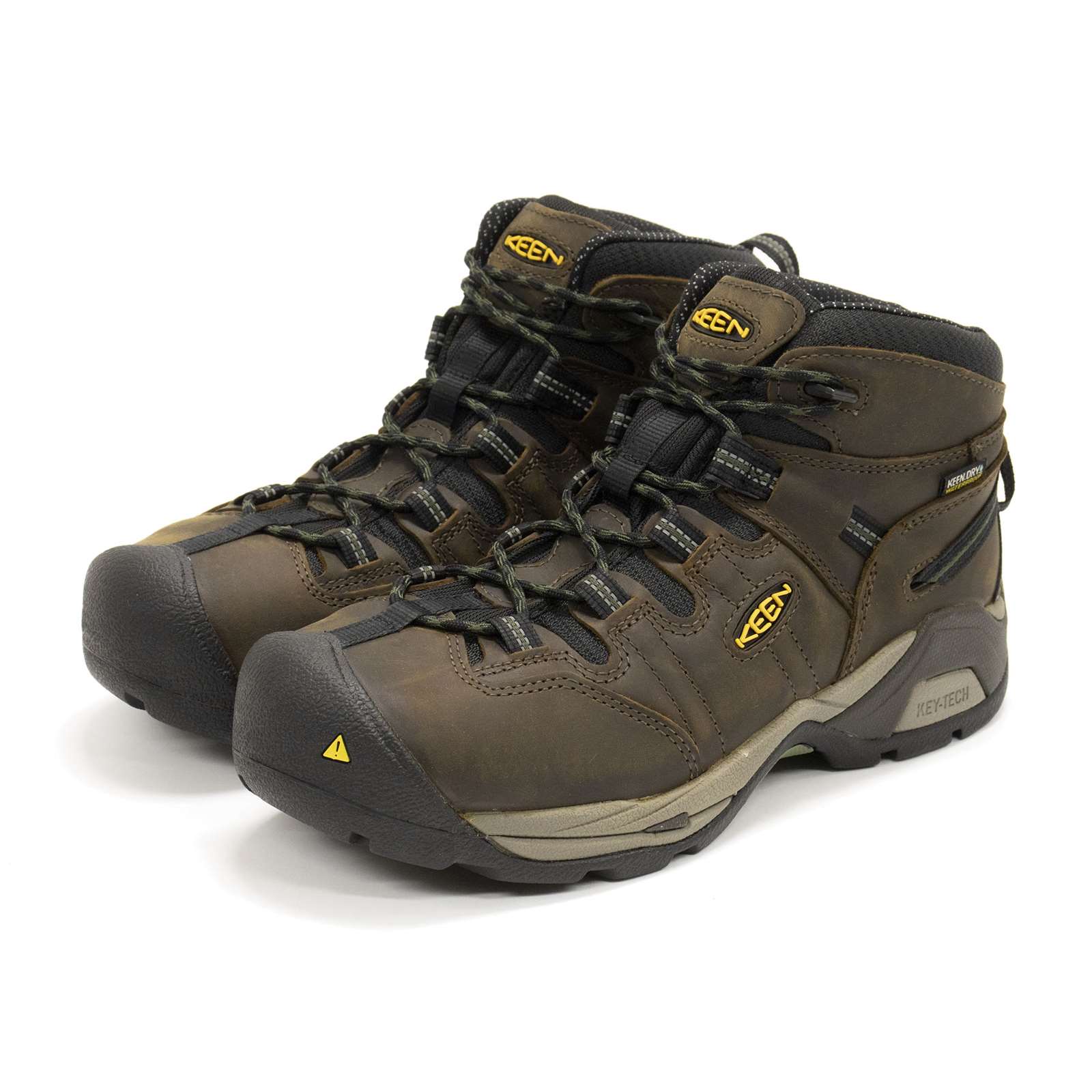 Keen Men Detroit Xt Mid Waterproof Steel Toe Work Boot