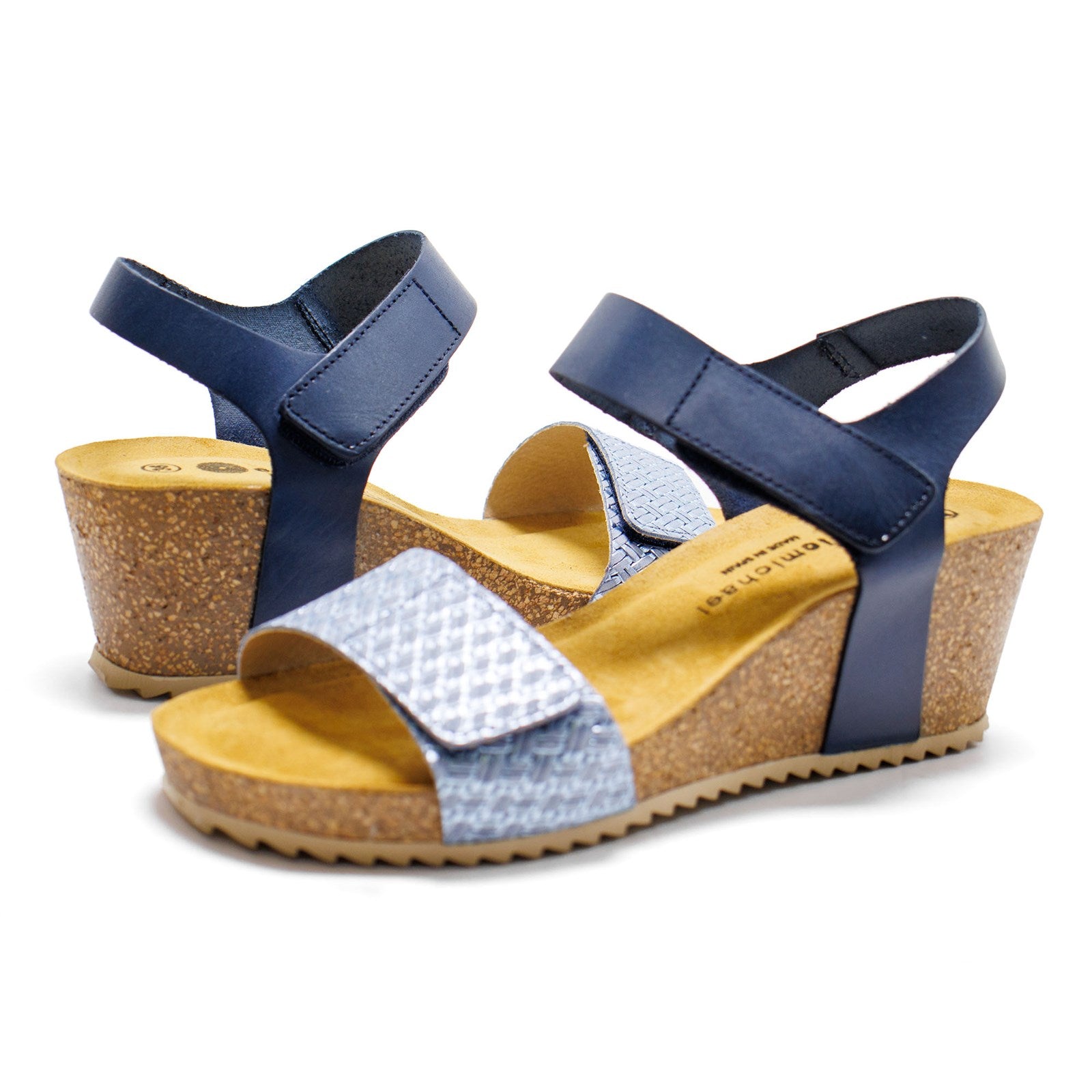 Eric Michael Women Gypsy Cork Wedge Heel Sandals