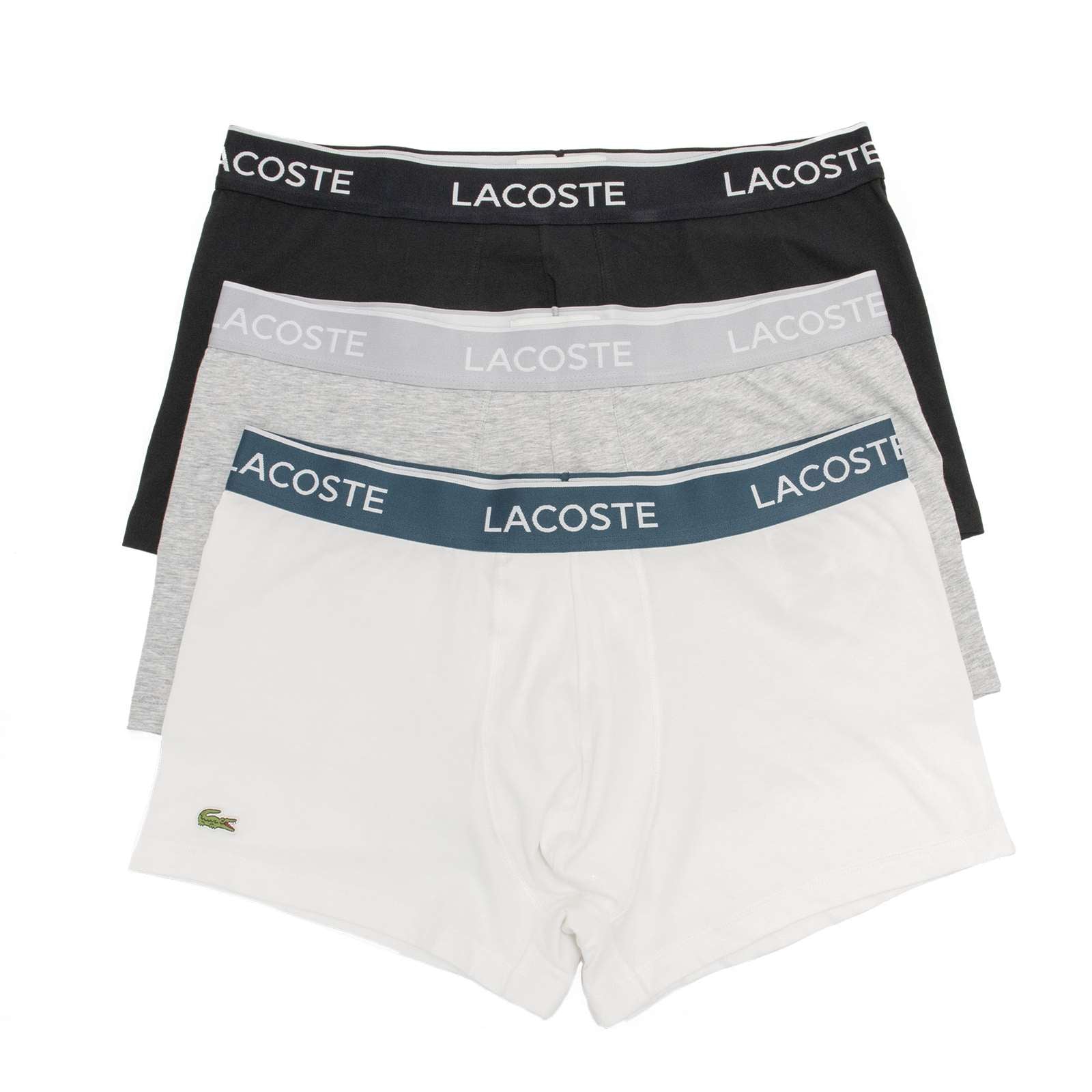 Lacoste Men Classic Cotton Stretch 3-Pack Trunks